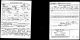 USA, Mönstringskort från första världskriget, 1917–1918 för Hans Olof Egeberg, Indiana, Gary City, 1, Draft Card E.