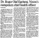 Obituary Roger Olaf Egeberg