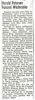 Nekrolog Harold Peterson